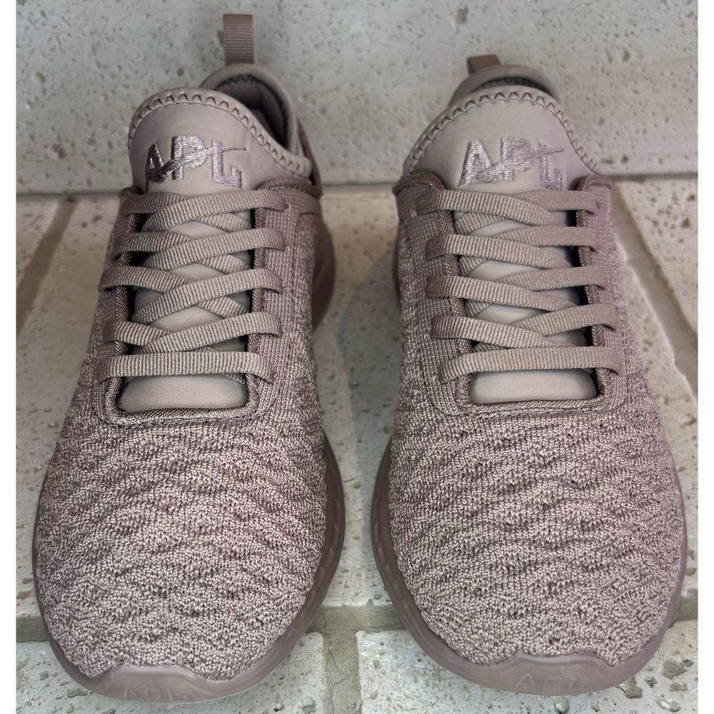 APL Athletic Propulsion Labs TECHLOOM PHANTOM Women’s Sneakers Latte/Umber Sz 8 - Picture 3 of 14
